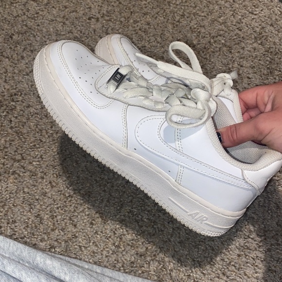 Nike white Air Force 1’s - Picture 2 of 9